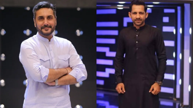 Adnan Siddiqui and Sarfraz Ahmad