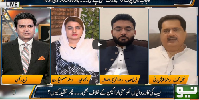 Jamhoor with Farid Rais 15th May 2020 Today by Neo News HD