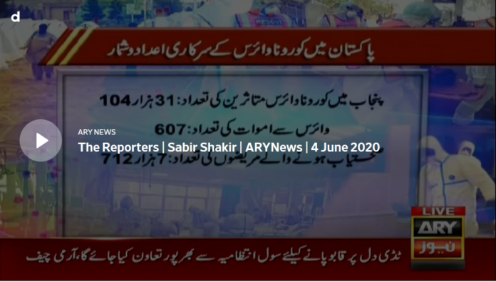 The Reporters 4th June 2020 Today by Ary News