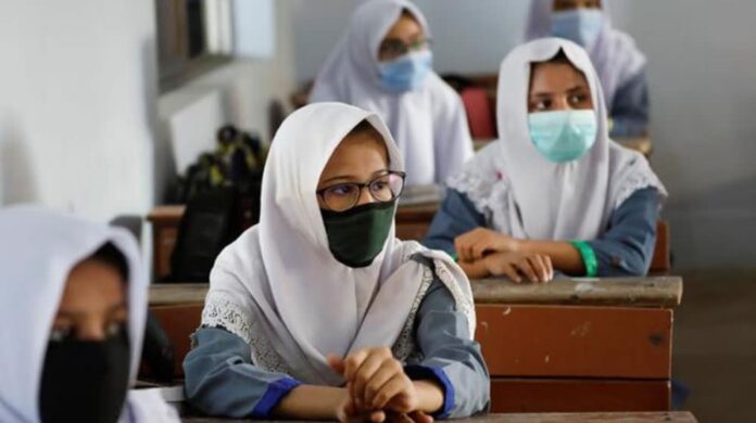 Student in Class Room taking Lecture