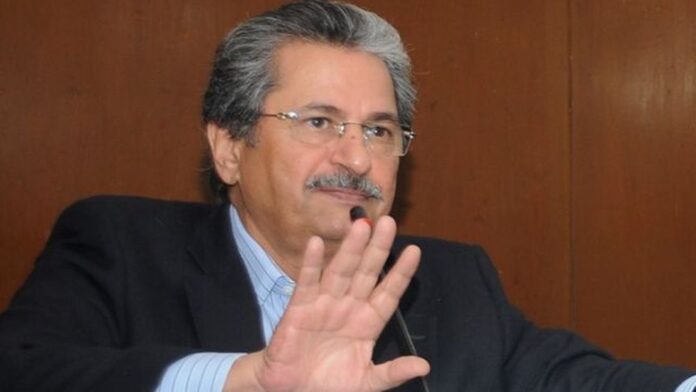 Education Minister Shafqat Mahmood