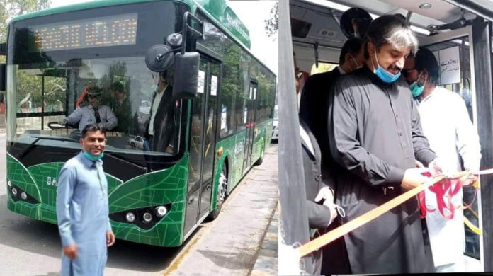 Electric Bus in Karachi