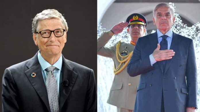Bill Gates And PM of Pakistan