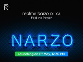 Realme Narzo 10 series launch on May 11 Realme Narzo 10 Series