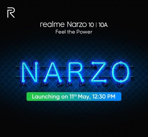 Realme Narzo 10 series launch on May 11 Realme Narzo 10 Series