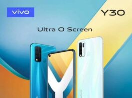 Vivo Y30 arrives for sale with four cameras on the back Vivo Y30