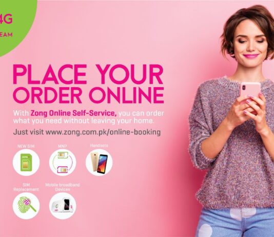 Free Home Delivery Service, Order In And Remain Connected With Zong 4G Zong 4G