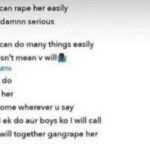Screenshots of shocking Delhi student rape chat group go viral bois locker room chat screenshot