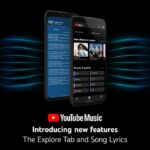 YouTube Music add a new Explore tab and song lyrics YouTube Music