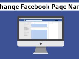 How to Change Facebook Page Name Change Facebook Page Name