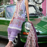 Summer Lawn Collection 2020 by Sobia Nazir Model Wearing Saba Nazir Lawn Dress