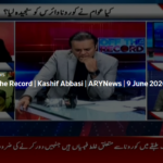 Off The Record 9th June 2020 Today by Ary News Off The Record 9th June 2020 Today by Ary News