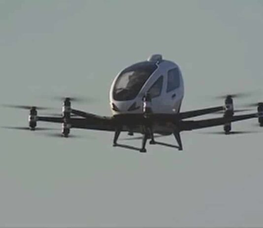 China Becomes the First Country to Get Unmanned Flying Taxis