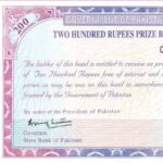 200 Rs. Prize Bond List Result 15 June 2020 Quetta Draw No. 82 200 Prize Bond Result