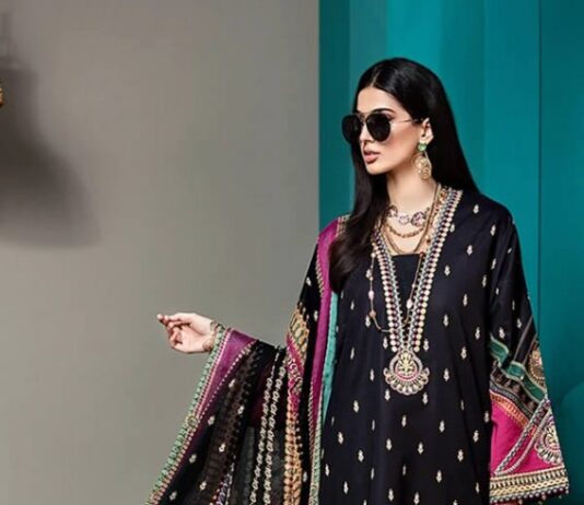 Embroidered Digital Printed Lawn Collection 2020 by Anaya Embroidered Digital Printed Lawn Suit