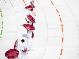 From 2 million to 1,000 Striking photos show socially-distanced Hajj 2020 socially-distanced Hajj