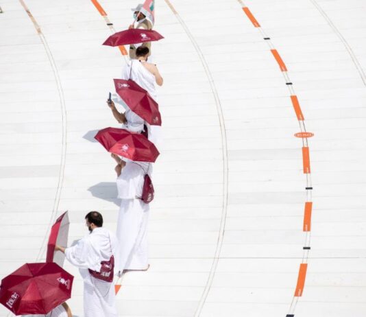 From 2 million to 1,000 Striking photos show socially-distanced Hajj 2020 socially-distanced Hajj