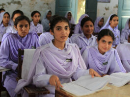 Punjab Govt Officially Announces Date to Re-Open Schools School Girls in Class Room
