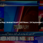 Power Play 24th September 2020 Today by Ary News Power Play 24th September 2020 Today by Ary News