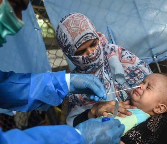 Latest Coronavirus Situation in Pakistan Corona Test of Little Baby