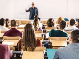 Majority of Pakistani Students Ask Others Before Applying for University: Gallup Pakistan Survey University Students in Class Room