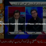Off The Record 24th December 2020 Today by Ary News Off The Record 24th December 2020 Today by Ary News