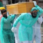 Corona’s war continues 55 people killed in one day Dead Body of Coronavirus Patient