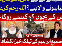 Tajzia with Sami Ibrahim 14th January 2021 Today by Bol News Tajzia with Sami Ibrahim 14th January 2021 Today by Bol News
