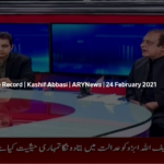 Off The Record 24th February 2021 Today by Ary News Off The Record 24th February 2021 Today by Ary News