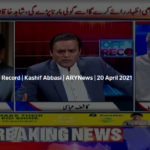 Off The Record 20th April 2021 Today by Ary News Off The Record 20th April 2021 Today by Ary News
