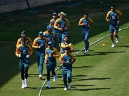 Pakistan Team Announced Cleared For COVID-19 Test Pakistan Team Practice in Zimbaway