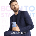 American Actor Becomes Tecno Camon 17 Brand Ambassador Chris Evans