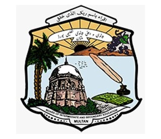 BISE Multan Class 12 Roll No Slips 2023 Multan Board