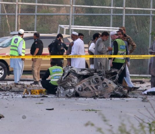 Six Frontier Corps (FC) Personnel Injured in Hayatabad Suicide Bombing