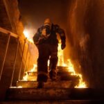 Brave Dubai Civil Defense Officer Rescues 24 People from Devastating Fire