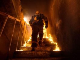Brave Dubai Civil Defense Officer Rescues 24 People from Devastating Fire