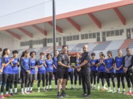 Jahangir Khan Inspires Pakistan’s Women’s Football Team PFF