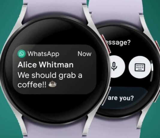 WhatsApp’s App Now Available on Wear OS Smartwatches