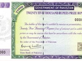 Rs 25000 Premium Prize Bond Peshawar Result 10 June 2024 25000 Rs Prize Bond