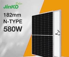 Jinko 580 Watt N Type Mono PERC Solar Panel Price In Pakistan Jinko 580 Solar Panel.